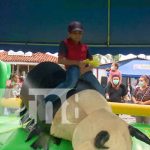 nicaragua, managua, puerto salvador allende, toro mecanico,