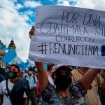 Campesinos exigen renuncia del presidente de Guatemala guatemala, protestas, campesinos, alejandro giammattei, renuncia