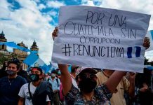 Campesinos exigen renuncia del presidente de Guatemala guatemala, protestas, campesinos, alejandro giammattei, renuncia