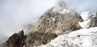 ciencia, italia, glaciar, derretimiento, altas temperaturas