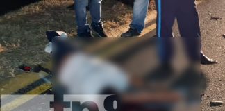nicaragua, managua, accidente de transito, fallecido, moto,