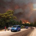 grecia, incendio, afectaciones, hectareas, muertos