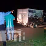 Motociclista muere de manera instantánea en accidente de tránsito nicaragua, tipitapa, accidente de transito, muerto,