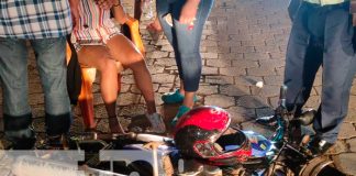 nicaragua, juigalpa, accidente de transito, motociclista,