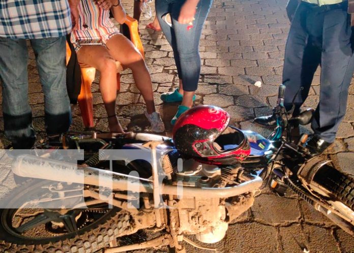 nicaragua, juigalpa, accidente de transito, motociclista,