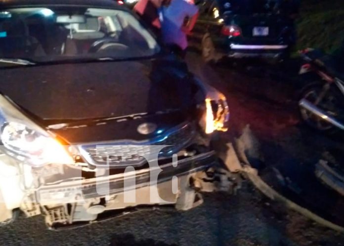 nicaragua, san marcos, carazo, accidente de transito, motociclista,