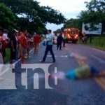 Dos motociclistas fallecidos en fatal accidente de tránsito nicaragua, rivas, accidente de transito, muertos,