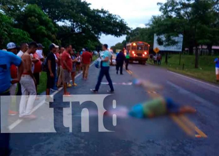 nicaragua, rivas, accidente de transito, muertos,