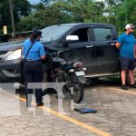 nicaragua, jalapa, accidente de transito, imprudencia, mala maniobra,