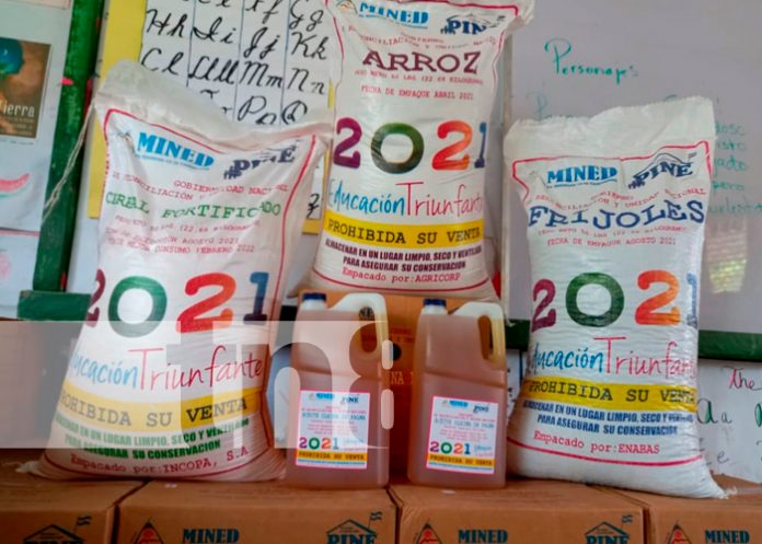 nicaragua, merienda escolar, gobierno, ministerio de educacion, alumnos