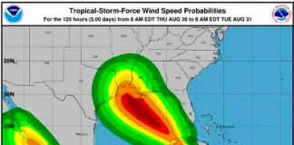 INETER: Se forma Depresión Tropical Nueve en el Mar Caribe Occidental