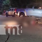 Accidente de tránsito deja un muerto y un lesionado en el km 12 de la Ctra. Sur nicaragua, managua, accidente de transito, lesionado, muerto,