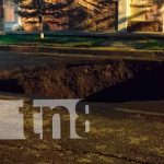 nicaragua, managua, residencial, hueco, lluvias,