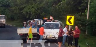 nicaragua, boaco, managua, accidente de transito, garrafones de agua,