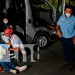 Accidente deja dos lesionados en la segunda entrada de Las Colinas en Managua