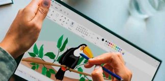 tecnologia, microsoft, nuevo diseño, paint, imagenes