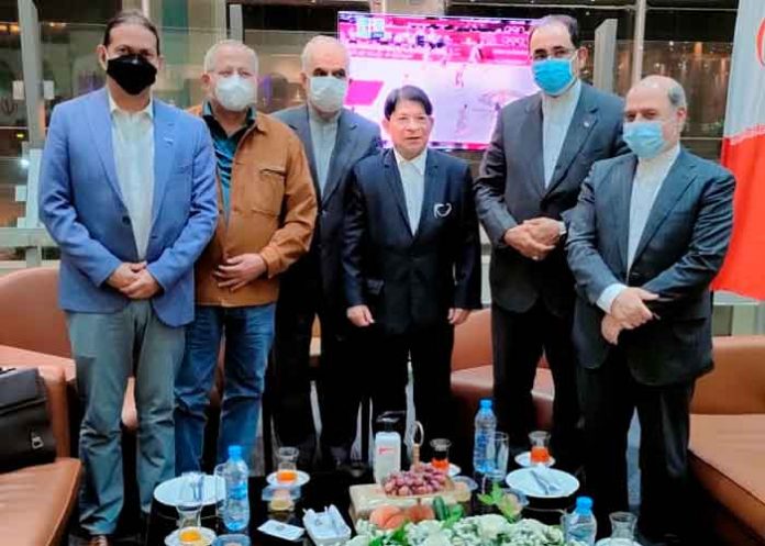 nicaragua, iran, denis moncada, ceremonia, visita