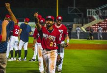 Freddy Zamora con buenos números en agosto carolina, mudcats, freddy, zamora,
