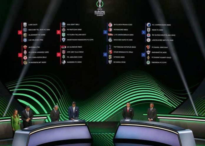 UEFA uefa, futbol, conferencia, europa, liga,