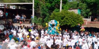 Cada primero de agosto se realiza la bajada de Santo Domingo de Guzmán