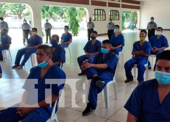 170 privados de libertad del establecimiento penitenciario de Tipitapa, aperturaron diferentes cursos técnicos