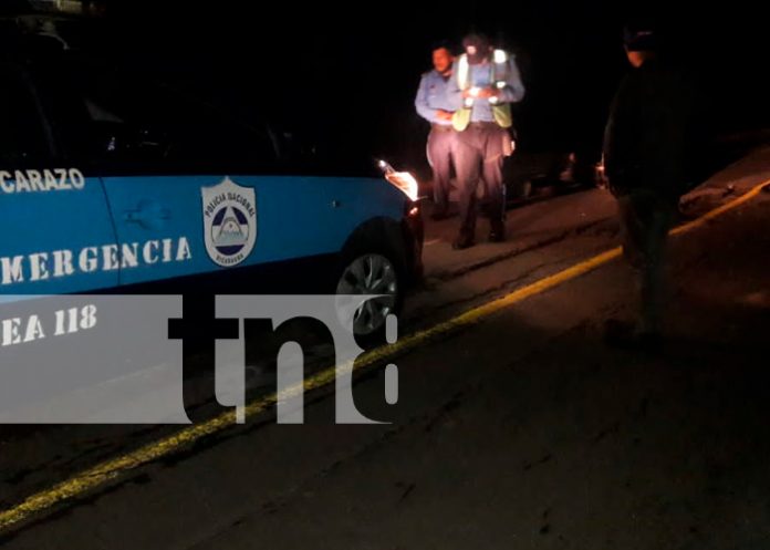 nicaragua, carazo, la boquita, accidente de transito, motociclista,