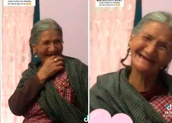 Abuelita pide a Alexa que rece el Rosario y su reacción se viraliza / FOTO / Captura / Tik Tok