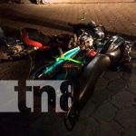 Tres lesionados tras fuerte impacto entre dos motorizados en Jinotega Tres lesionados tras fuerte impacto entre dos motocicletas en Jinotega / FOTO / TN8