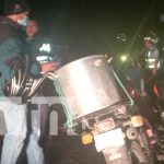 Motociclista catapulta a peatón y ambos terminan heridos en Diriamba Motociclista catapulta a peatón y ambos terminan heridos en Diriamba / FOTO / TN8
