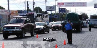 Accidente mortal que cobró la vida de un niño en Managua