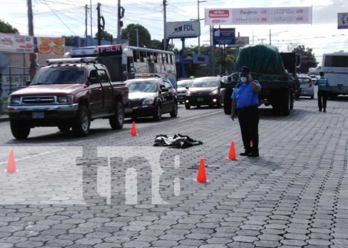 Accidente mortal que cobró la vida de un niño en Managua