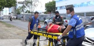 Accidente de tránsito en Villa Fontana, Managua