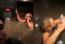 VIDEO: Quedan atrapados dentro de un ascensor con el agua hasta el cuello VIDEO: Quedan atrapados dentro de un ascensor con el agua hasta el cuello / FOTO / Youtube