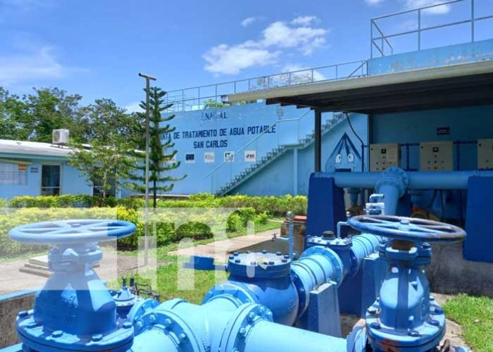 Planta para agua potable en San Carlos, Río San Juan