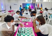 ¡Amor al ajedrez! 40 jóvenes participan en Juegos Managua 2021 Juegos Juveniles de Ajedrez en Managua