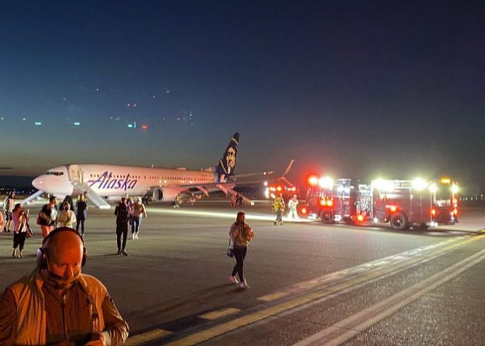 alaska El incendio de un celular obliga a evacuar un avión