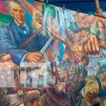 Pintan mural sobre la Guerra Nacional de 1856 en Nicaragua Inauguración de un enorme mural donde se resalta la gesta patriótica durante la guerra de 1856 y 1857