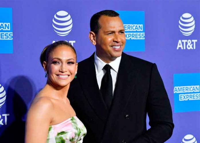 Alex Rodríguez y JLo