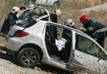 Tres jóvenes de entre 18 y 20 años han fallecido en la carretera entre almería y Granada en españa