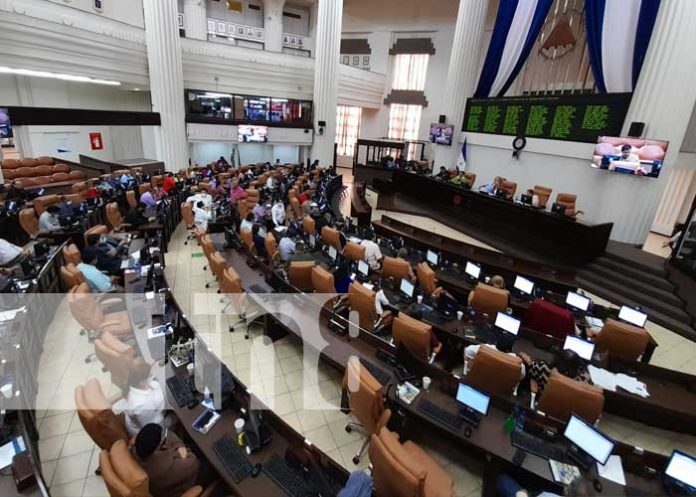 asamblea-personalidad-juridica-01 Sesión en la Asamblea Nacional de Nicaragua