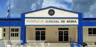 Complejo judicial donde se lleva audiencia por caso de asesinato en Mulukukú