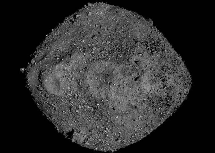 asteroide-bennu Imagen de Bennu realizadas por la nave espacial OSIRIS-REx de la NASA que estuvo muy cerca del asteroide durante más de dos años / FOTO / NASA / Goddard / University of Arizona