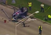 Se estrella helicóptero cerca del aeropuerto de Chicago Foto: Se estrella helicóptero cerca del aeropuerto de Chicago / RT
