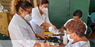Atención a mujeres por parte del Hospital Bertha Calderón