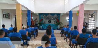 Conmemoración por la Cruzada de Alfabetización en el Penitenciario de Bluefields
