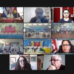 Foto: Intercambio entre MINED y grupo chileno Inti Illimani / Cortesía