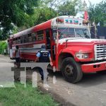 Hombre fallece al pasarle las llantas de un bus en Ciudad Sandino Escena donde un hombre perdió la vida en Ciudad Sandino tras pasarle llantas de un bus
