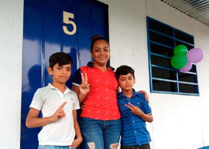 Familias de Santo Domingo en Chontales reciben su vivienda digna