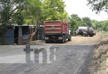 Barrio La Primavera, en Managua, avanza con Calles para el Pueblo Construcción de Calles para el Pueblo en Managua