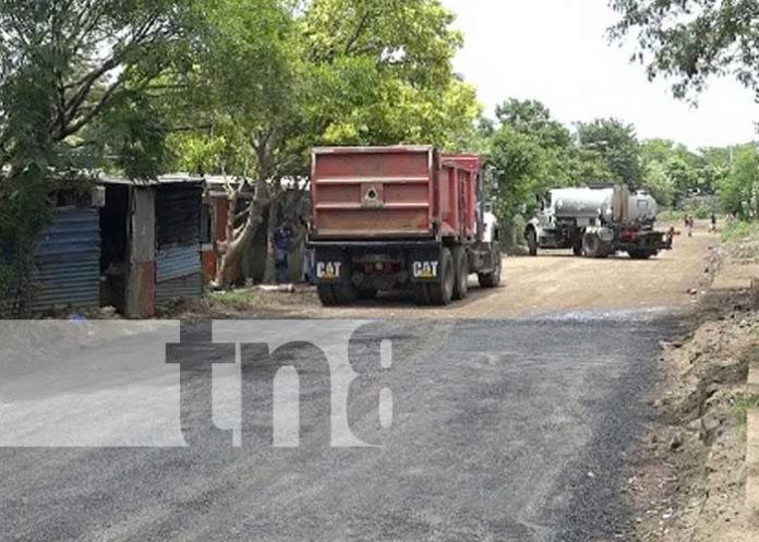 calle-la-primavera-03 Construcción de Calles para el Pueblo en Managua